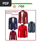 Patronaje de Chaqueta Masculina