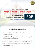 1 Definition and Origin of Magma