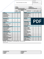 Check List de Camion 3/4