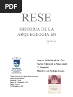 Reseña Historia de La Arqueologia en México