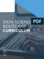 Data Science Bootcamp: Curriculum