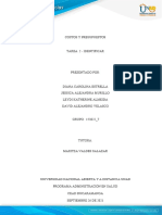 Costos y Presupuestos - Tarea 2 - Identificar - Grupo 153022 - 7