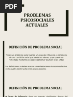 Problemas Psicosociales Actuales 1