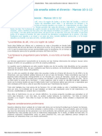 Estudio Bíblico Título - Jesús Enseña Sobre El Divorcio Marcos 10 - 1 12