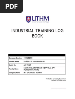 Industrial Training Log Book