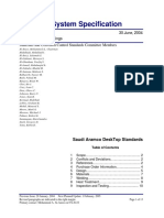 Materials System Specification