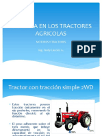 Potencia en Los Tractores Agricolas