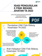 Pembukaan Dan Arahan Karoren - Sosialisasi Pengusulan DAK Fisik 2022