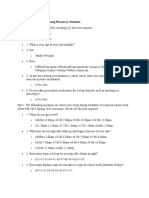 Survey of Sleep Habits Among Pharmacy Students