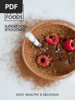 Superfood Smoothies: Easy, Healthy & Delicious