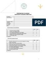 Field Vaccination Injection Audit Checklist