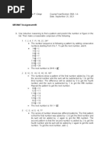 GECMAT Assignment 3