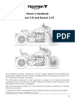 Triumph Rocket 3 2020 Rocket 3 R and Rocket 3 GT Owners Handbook