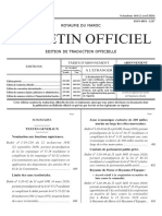 Arrêté́ N° 927-20 Obligatoire de Normes Marocaines PV Et CES