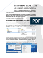 How To Run Outbreak Online - Ali'S Very Easy No Bullshit-Ridden Tutorial