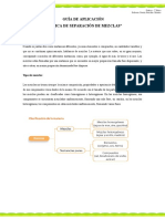 Métodos Físicos de Separación