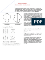 Educación Artística Grado 7 Simetria