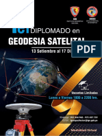 Temario Del Diplomado en Geodesia Satelital 2021 PDF