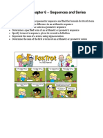 Algebra 2/trig: Chapter 6 - Sequences and Series: in This Unit, We Will