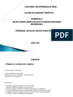 Solucion Evidencia 8 Seleccionar Grupo de Apoyo Según Funciones Requeridas