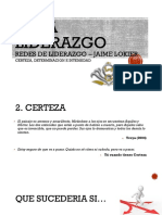 Redes de Liderazgo, Certeza, Determinacion, Intensidad