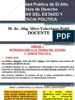 Tema 1 Teorias Del Estado y Ciencia Politica