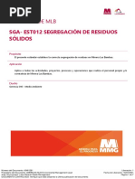 SGA-EST012 - Estandar - Residuos - Sólidos Las Bambas