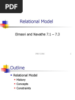 Relational Model: Elmasri and Navathe 7.1 - 7.3