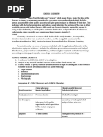 FORENSIC CHEMISTRY Introduction