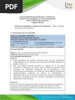 #1 Guía de Actividades y Rúbrica de Evaluación - Unidad 1 - Paso 1 - Analizar El Escenario Del Problema-1