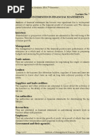 Lecture No. 7 Parties Interested in Financial Statements