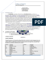 Lie Detection (Forensic 15) Module 9