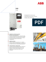 ACS380, 0.37 To 22 KW: ABB Drives For Cranes