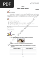 Matter How Are Materials Classified?: WMSU-ISMP-GU-001.00 Effective Date: 7-DEC-2016