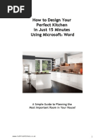 How To Design Your Perfect Kitchen in Just 15 Minutes Using Microsoft Word