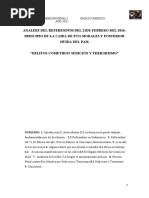 Analisis Del de Referendum Del 21 de Febrero Princiipio de La Caida de Evo Morales y Posterior Huida Del Pais