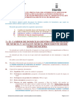 I Y Ii-Cambios de Domicilio Dentro Del Municipio de Murcia Y Altas en Murcia Procedente Desde Otro Municipio