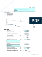 Water Supply Hydraulics Calculation: Transmission Pipeline