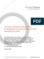 The Clean Development Mechanism: An Assessment of Current Practice and Future Approaches For Policy