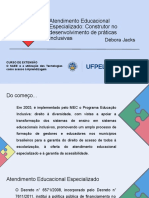 Slides AEE - Construtor No Desenvolvimento de Práticas Inclusivas