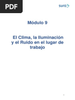 Cartilla - Módulo 9 Clima Iluminación y Ruido en El Lugar de Trabajo - 2021