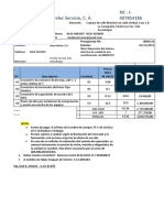 Presupuesto Atlas Marine C.A. Reparacion