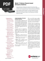 Enterasys Matrix n7 Chassis 7c107 Manual Do Utilizador