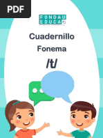 Cuadernillo Fonema T