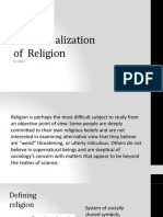 The Globalization of Religion