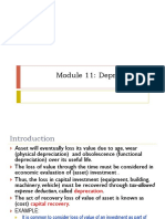 Module 11 Depreciation