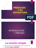 El Predicado y Su Estructura