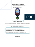 La Paz Empleos Informales