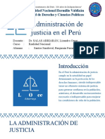 Administración de Justicia en El Perú