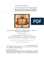 14º La Columna de Enoch y El Pedestal Triangular - V. .H. . Vlado Eugenio Pavlich Polastri, 14°